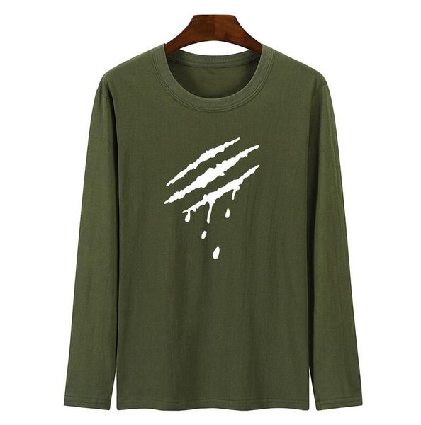 sua suamoment hip-hop blood claw scratches letter men autumn wear long sleeved loose round neck shirts spring and summer oc, Black
sua suamoment hip-hop blood claw scratches letter men autumn wear long sleeved loose round neck shirts spring and summer oc, Black
