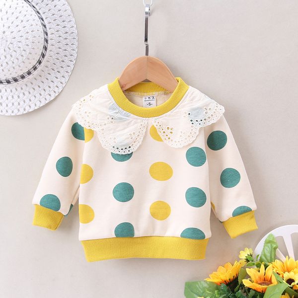 toddler baby kids girls sweatshirt autumn winter lace ruffles dot print sweatshirt pullover t-shirt casual clothes, Black
toddler baby kids girls sweatshirt autumn winter lace ruffles dot print sweatshirt pullover t-shirt casual clothes, Black