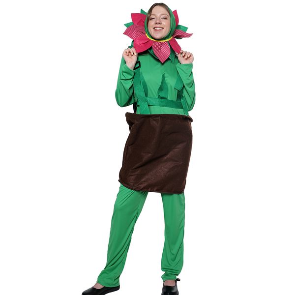 eraspooky flower plant pot cosplay women funny cartoon halloween costume for carnival party performance fancy dress, Black;red
eraspooky flower plant pot cosplay women funny cartoon halloween costume for carnival party performance fancy dress, Black;red