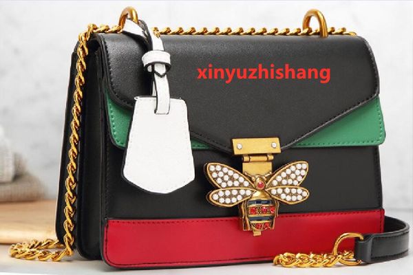 xrx-1#new fashion contrast color chain bag leather diagonal shoulder bag leather bag handbag
xrx-1#new fashion contrast color chain bag leather diagonal shoulder bag leather bag handbag