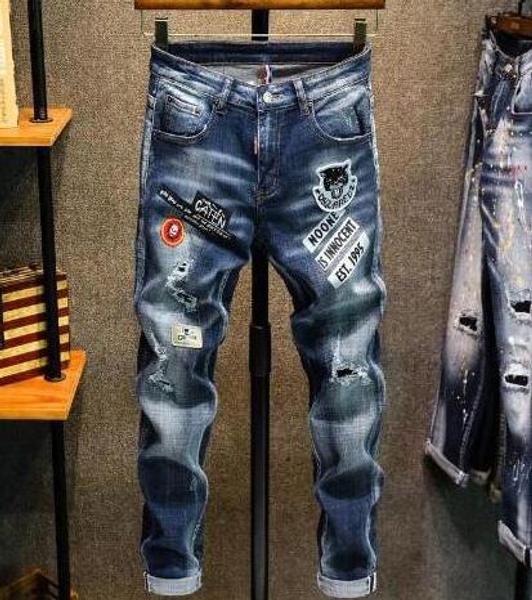 new brand men jeans denim jean embroidery tiger pants holes jeans zipper men pants trousers skinny jeans men 000001a4eb#, White
new brand men jeans denim jean embroidery tiger pants holes jeans zipper men pants trousers skinny jeans men 000001a4eb#, White