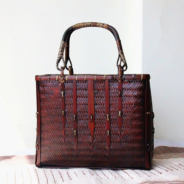 bamboo woven bag retro handmade bamboo woven box portable five-gun bag pure hand-woven
bamboo woven bag retro handmade bamboo woven box portable five-gun bag pure hand-woven