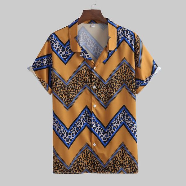 summer shirt men retro fashio vertical men's summer fashion casual lapel print short sleeve shirt blouse brand clothing, White;black
summer shirt men retro fashio vertical men's summer fashion casual lapel print short sleeve shirt blouse brand clothing, White;black