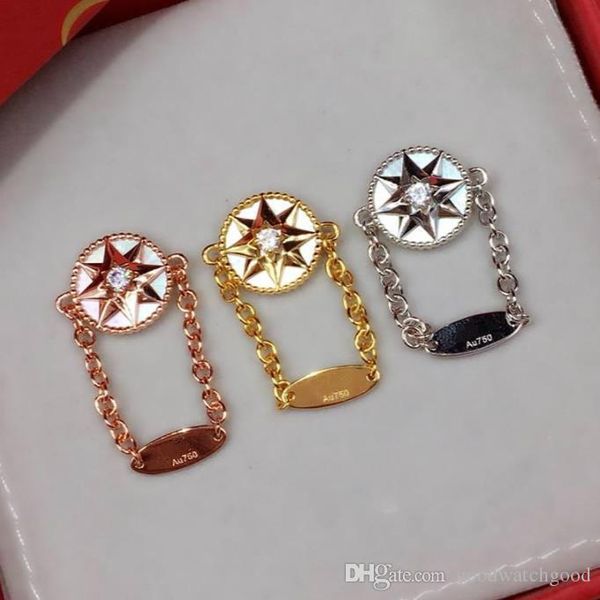 european designer wedding ring agate diamond compass rose ring c and d rose des vents series women luxury jewelry gift 3 colors, Silver
european designer wedding ring agate diamond compass rose ring c and d rose des vents series women luxury jewelry gift 3 colors, Silver