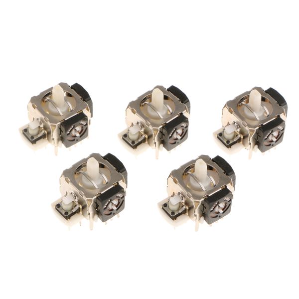 5 pieces analog 3d button joystick stick rocker sensor replacement for xbox 360 - f type
5 pieces analog 3d button joystick stick rocker sensor replacement for xbox 360 - f type