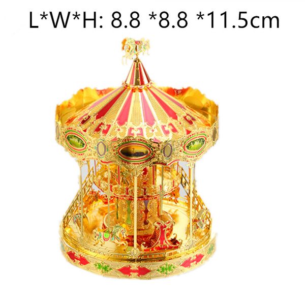 piececool 3d metal puzzles diy cool boy toy and gift the merry go around model difficul assembly
piececool 3d metal puzzles diy cool boy toy and gift the merry go around model difficul assembly