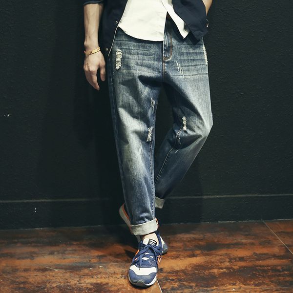 ripped harem jeans men casual jeans joggers denim pants cotton loose hip hop long trousers pants plus size man clothing, Blue
ripped harem jeans men casual jeans joggers denim pants cotton loose hip hop long trousers pants plus size man clothing, Blue