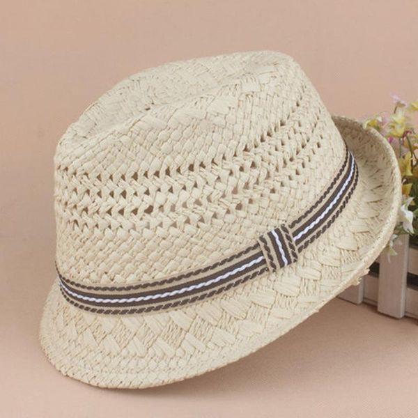 parent-child beach sunproof straw hat foldable crochet braided raffia wide brim holiday travel summer jazz cap fashion, Blue;gray
parent-child beach sunproof straw hat foldable crochet braided raffia wide brim holiday travel summer jazz cap fashion, Blue;gray