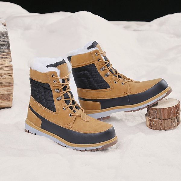 snow sports style leather boots men super warm boots non-slip army bots army shoes erkek ayakkabi plush lining, Black
snow sports style leather boots men super warm boots non-slip army bots army shoes erkek ayakkabi plush lining, Black