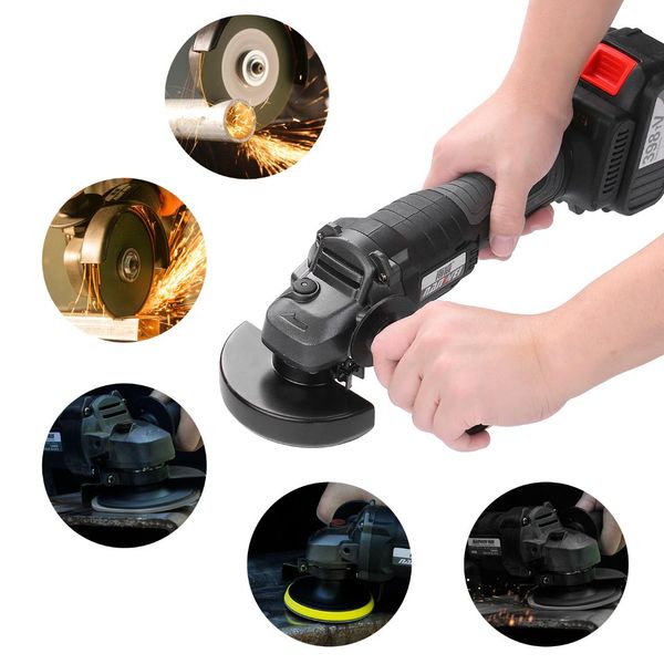 18v brushless angle grinder tool electric cordless metal cutter variable speed grinding machine with side handle tool only
18v brushless angle grinder tool electric cordless metal cutter variable speed grinding machine with side handle tool only
