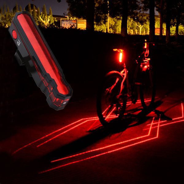 usb rechargeable rear light bicycle laser line safety warning taillight mtb road built-in battery bike back lamp for cycling
usb rechargeable rear light bicycle laser line safety warning taillight mtb road built-in battery bike back lamp for cycling