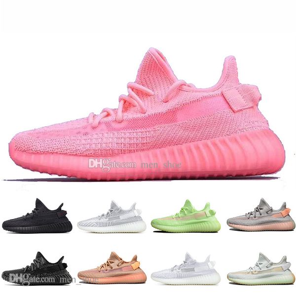 with box new arrival kanye west clay v2 static reflective gid glow in the dark mens running shoes true form women sports designer sneakers
with box new arrival kanye west clay v2 static reflective gid glow in the dark mens running shoes true form women sports designer sneakers