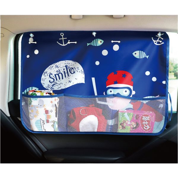 new product with net hood car sunshade multi-functional storage bag with a cartoon car suction curtain
new product with net hood car sunshade multi-functional storage bag with a cartoon car suction curtain