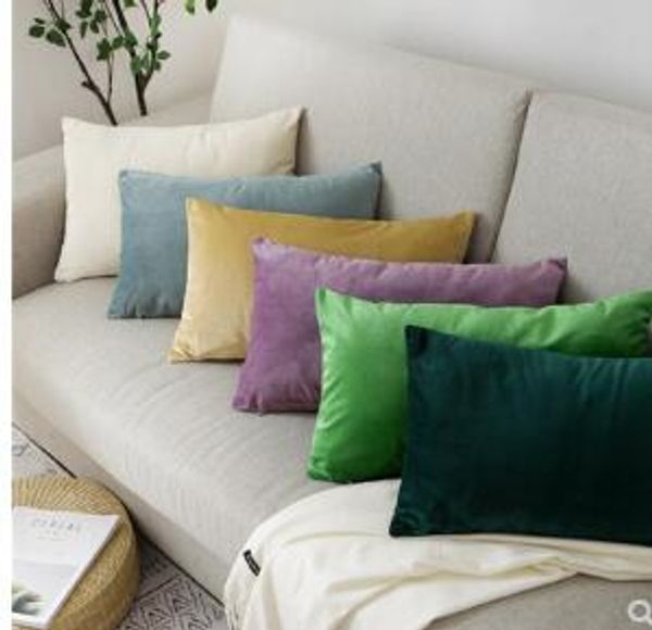 european style velvet sofa pillowcase rectangular cushion cover office car lumbar pillowcase
european style velvet sofa pillowcase rectangular cushion cover office car lumbar pillowcase