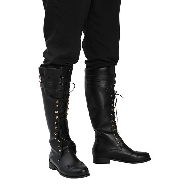 mens retro cool lace winter boots long western below kneeth knight style classic boots comfortable boot for boys 91223, Black
mens retro cool lace winter boots long western below kneeth knight style classic boots comfortable boot for boys 91223, Black