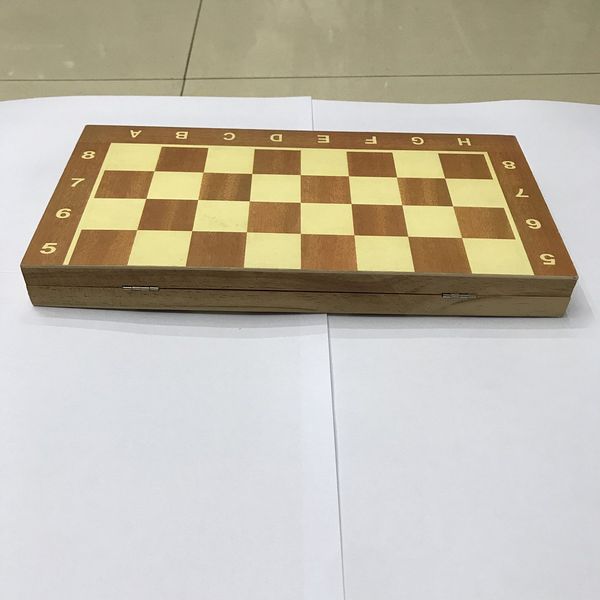 29cm wooden chessboard folding board chess game funny international chess set for party family activities
29cm wooden chessboard folding board chess game funny international chess set for party family activities