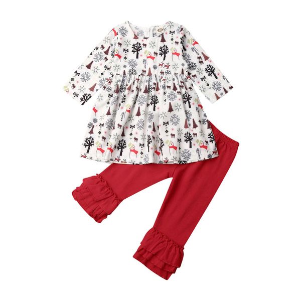 autumn kids clothings baby girl christmas costume long sleeve flower print t-shirt blouse dress+pants sets, White
autumn kids clothings baby girl christmas costume long sleeve flower print t-shirt blouse dress+pants sets, White