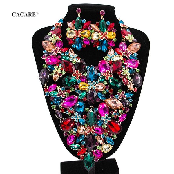 luxury rhinestone jewelry sets women fashionable necklace earrings set 3pcs eu dubai big jewellery party jewels f1055 6 colors, Silver
luxury rhinestone jewelry sets women fashionable necklace earrings set 3pcs eu dubai big jewellery party jewels f1055 6 colors, Silver
