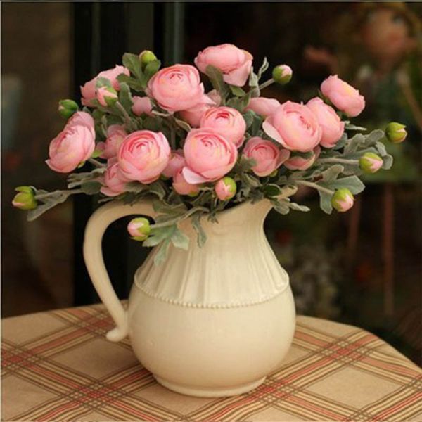 10 pcs artificial flower wedding festival decoration victorian rose household flower arrangement simulation silk
10 pcs artificial flower wedding festival decoration victorian rose household flower arrangement simulation silk