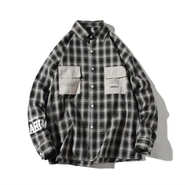 plaid shirt 2020 new autumn winter flannel red checkered shirt men shirts long sleeve chemise homme cotton male check shirts, White;black
plaid shirt 2020 new autumn winter flannel red checkered shirt men shirts long sleeve chemise homme cotton male check shirts, White;black