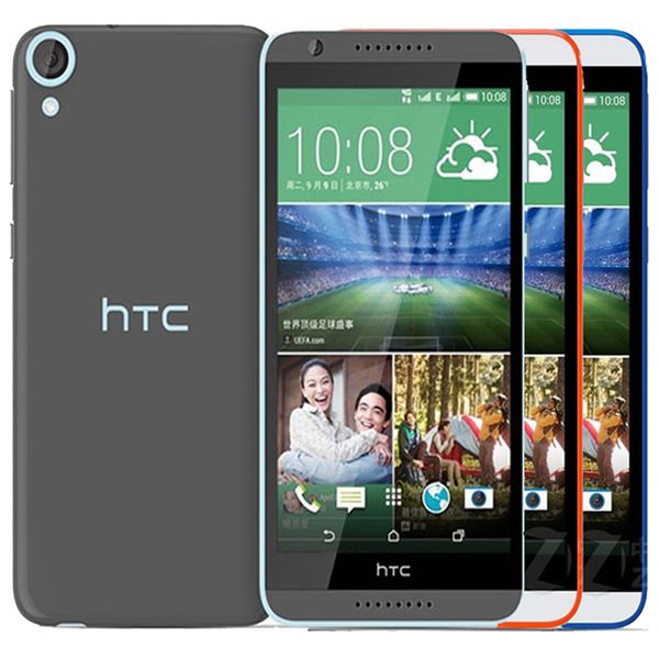 

refurbished original htc desire 820 dual sim 5.5 inch octa core 2gb ram 16gb rom 13mp camera 4g lte unlocked android smart phone dhl 5pcs