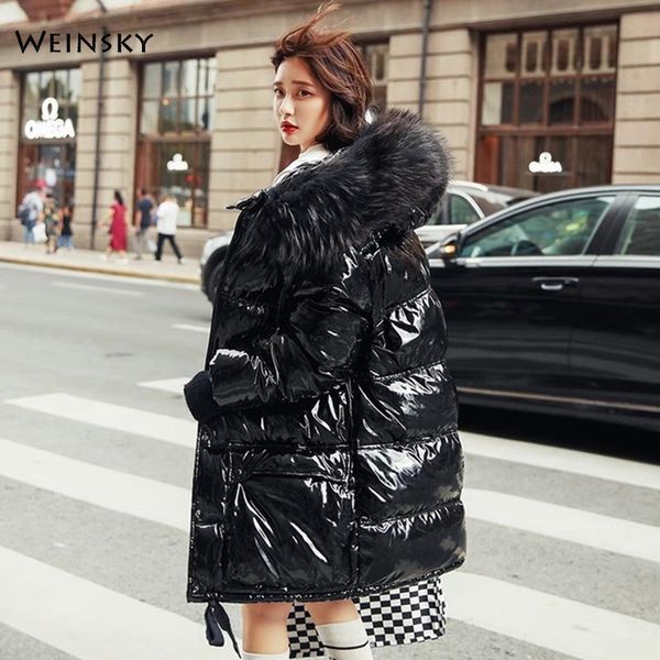 women's down & parkas fashion women long thick jacket hooded white duck jackets winter warm coats and female outwear, Black
women's down & parkas fashion women long thick jacket hooded white duck jackets winter warm coats and female outwear, Black