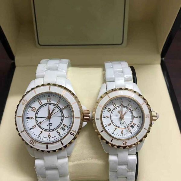 Luxury Brand Model Fashion Men Women Diamond Wristwatch Ceramic Strap Quartz Movement AAA Mens Watch Clock Quartz Movement Wholesale
Luxury Brand Model Fashion Men Women Diamond Wristwatch Ceramic Strap Quartz Movement AAA Mens Watch Clock Quartz Movement Wholesale