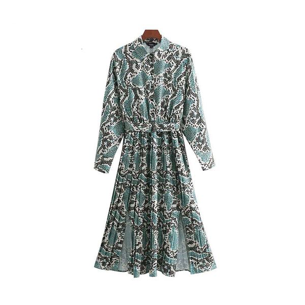 women dresses women designer clothes chic snake print shirt twill dress animal pattern bow tie sashes pleated midi dresses vestidos qb240, Black;gray
women dresses women designer clothes chic snake print shirt twill dress animal pattern bow tie sashes pleated midi dresses vestidos qb240, Black;gray