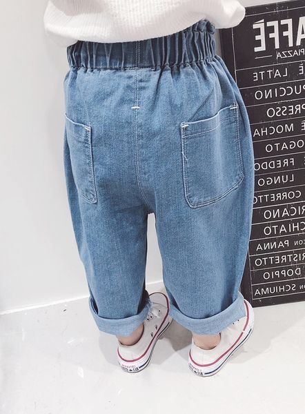 kids baby girl fashion jean denim pants cute big pockets jeans casual trouser toddler children boys clothes 3-8 years, Blue
kids baby girl fashion jean denim pants cute big pockets jeans casual trouser toddler children boys clothes 3-8 years, Blue