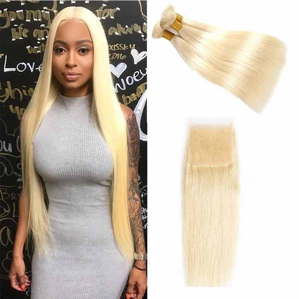 613 blonde 3 bundles with frontal closure brazilian remy body wave straight human hair lace closure with bundles 613 blonde hair wefts, Black;brown
613 blonde 3 bundles with frontal closure brazilian remy body wave straight human hair lace closure with bundles 613 blonde hair wefts, Black;brown