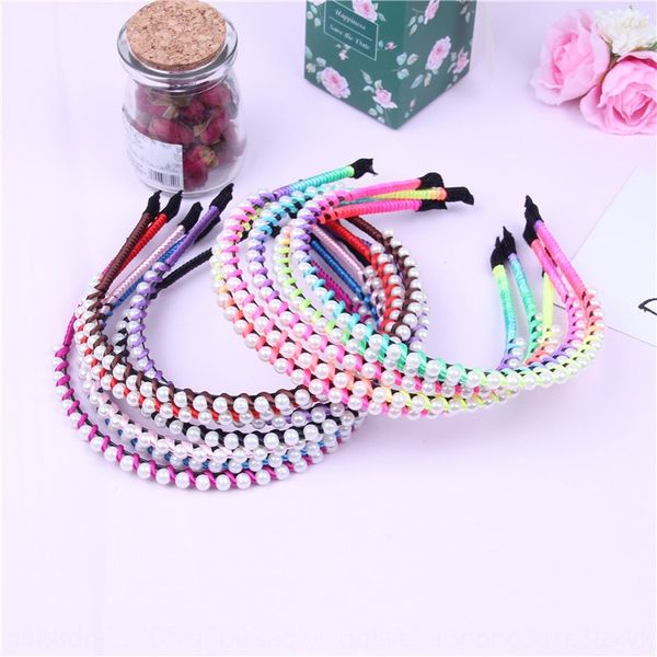 head rainbow thread weaving pearl simple headband girls' performance gifts children's band accessories hair hair accessories, Slivery;white
head rainbow thread weaving pearl simple headband girls' performance gifts children's band accessories hair hair accessories, Slivery;white