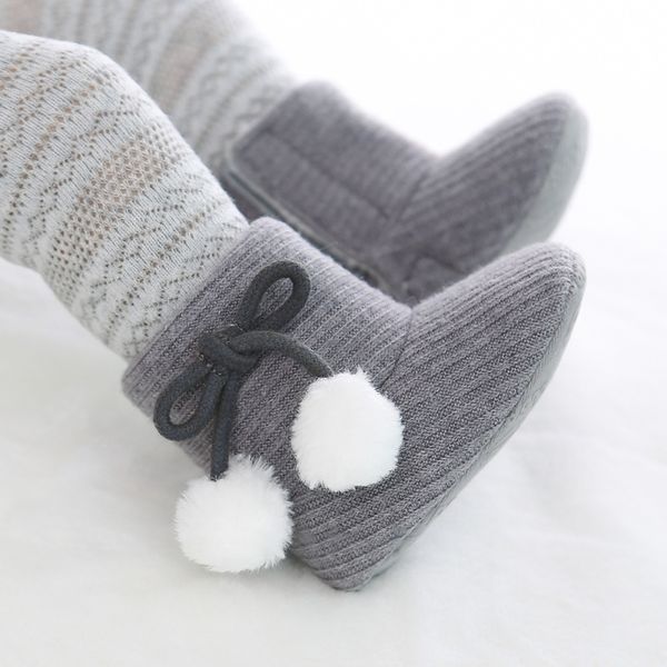 cute autumn winter infants shoes baby girl boy polka dot knitting boots casual sneakers non-slip soft soled walking shoes, Black;grey
cute autumn winter infants shoes baby girl boy polka dot knitting boots casual sneakers non-slip soft soled walking shoes, Black;grey