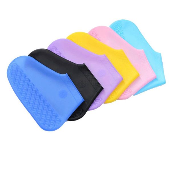 1 pair thickening rain shoes covers wear resistant waterproof silicone shoe covers non-slip anti- organizers, White;pink
1 pair thickening rain shoes covers wear resistant waterproof silicone shoe covers non-slip anti- organizers, White;pink