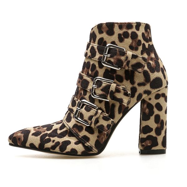 2019 women 9cm high heels fetish stripper serpentine boots thick block heels ankle leopard boots chunky buckle leather zip shoes, Black
2019 women 9cm high heels fetish stripper serpentine boots thick block heels ankle leopard boots chunky buckle leather zip shoes, Black