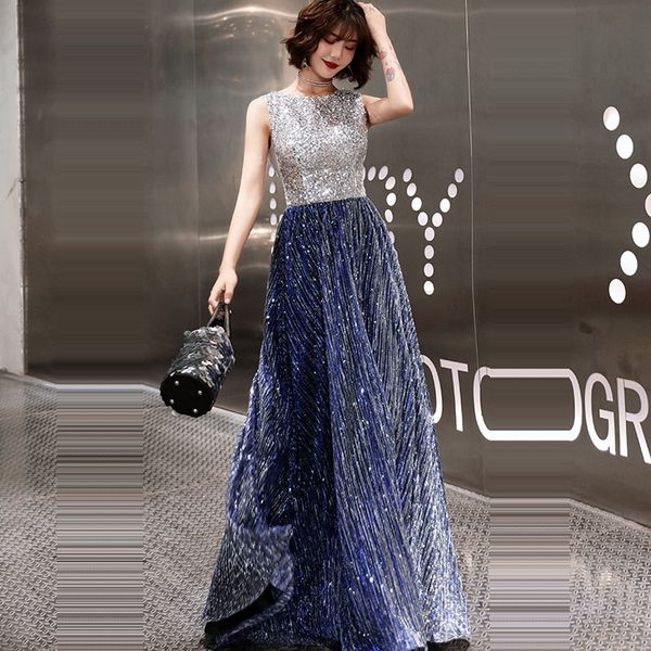 prom dress sleeveless zipper women party night dresses sequin elegant vestidos de gala 2019 plus size o-neck prom gowns e729, White;black
prom dress sleeveless zipper women party night dresses sequin elegant vestidos de gala 2019 plus size o-neck prom gowns e729, White;black