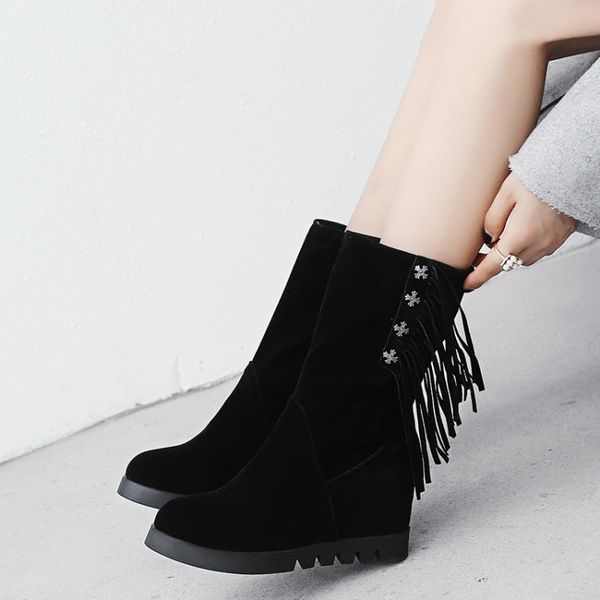 oversized 11 12 boots women woman winter boots women shoes botas the tassel is raised inside the sleeve, Black
oversized 11 12 boots women woman winter boots women shoes botas the tassel is raised inside the sleeve, Black