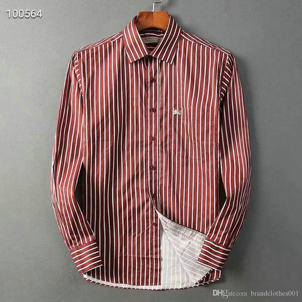 brand mens designer long sleeve shirts firmate dress shirts fashion casual luxury shirt plaid shirt homme button up 0034, White;black
brand mens designer long sleeve shirts firmate dress shirts fashion casual luxury shirt plaid shirt homme button up 0034, White;black