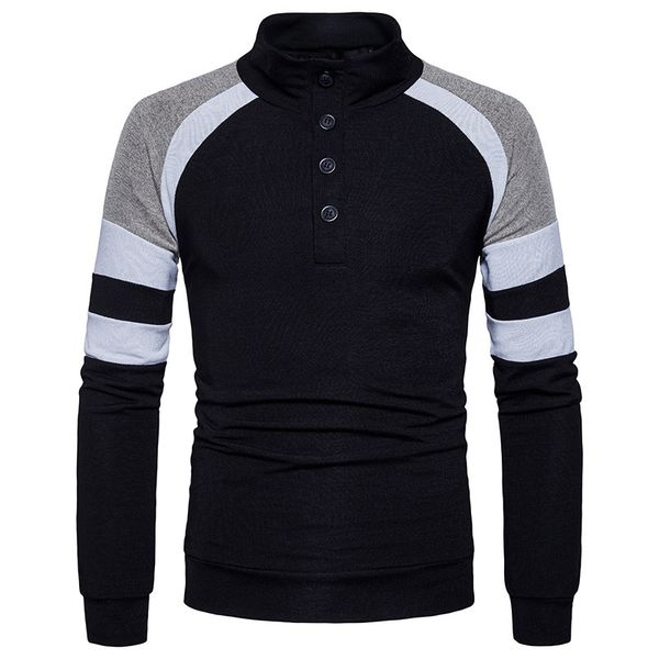 pullover sweater for men's new leisure fashion color stitching men raglan sleeve collar sweater coat xm09, White;black
pullover sweater for men's new leisure fashion color stitching men raglan sleeve collar sweater coat xm09, White;black