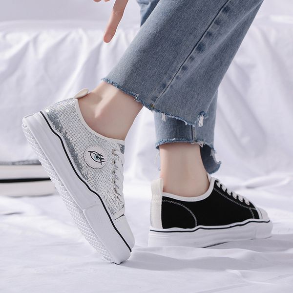 fashion women canvas shoes solid lace-up shoes for girls shallow flat women sneakers women's mujer chaussure femme z12-85, Black
fashion women canvas shoes solid lace-up shoes for girls shallow flat women sneakers women's mujer chaussure femme z12-85, Black
