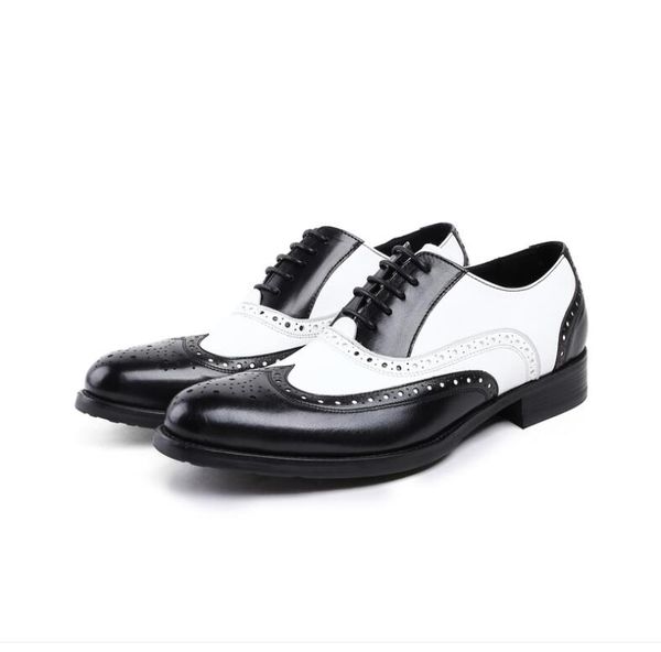 black and white mens shoes dress genuine leather oxford shoes for men casual formal luxury wingtip men brougues oxfords
black and white mens shoes dress genuine leather oxford shoes for men casual formal luxury wingtip men brougues oxfords