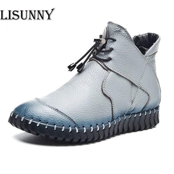 winter spring ankle boots 2020 retro women boots genuine leather fashion female shoes lace up snow boot woman boats mujer, Black
winter spring ankle boots 2020 retro women boots genuine leather fashion female shoes lace up snow boot woman boats mujer, Black