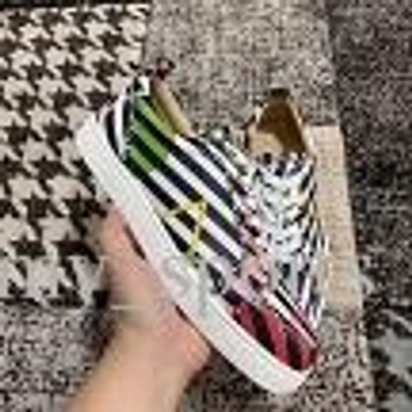 19s women's men's sneakers red bottom junior rantulow orlato men's flat stripe patent leather graffiti trainers dress party c, Black
19s women's men's sneakers red bottom junior rantulow orlato men's flat stripe patent leather graffiti trainers dress party c, Black