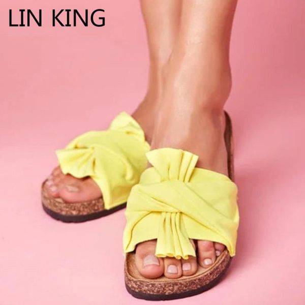 lin king flats slippers women summer flip flops vintage bowtie woman outdoor slippers thick sole slip on beach shoes for female, Black
lin king flats slippers women summer flip flops vintage bowtie woman outdoor slippers thick sole slip on beach shoes for female, Black