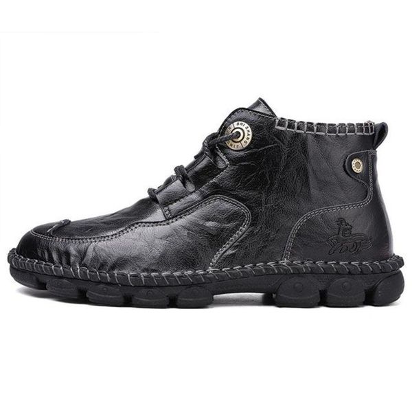 2019 new spring autumn vintage classic genuine leather men shoes casual high sneakers for male comfortable shoe footwear, Black
2019 new spring autumn vintage classic genuine leather men shoes casual high sneakers for male comfortable shoe footwear, Black