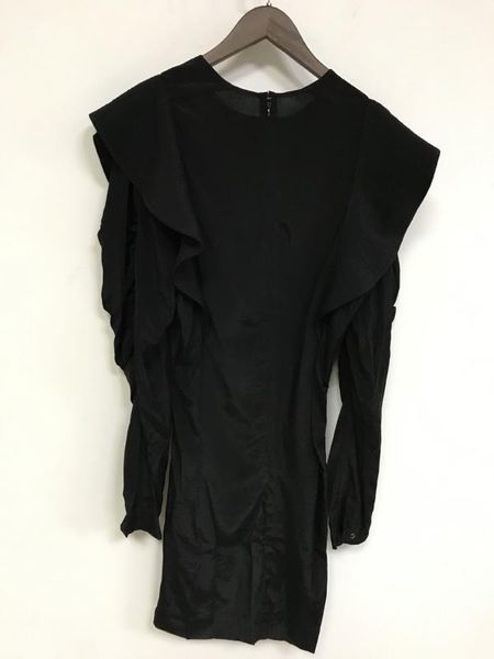 women dress new spring / summer 2020 ruffled slim long sleeve women's mini dress, Black;gray
women dress new spring / summer 2020 ruffled slim long sleeve women's mini dress, Black;gray