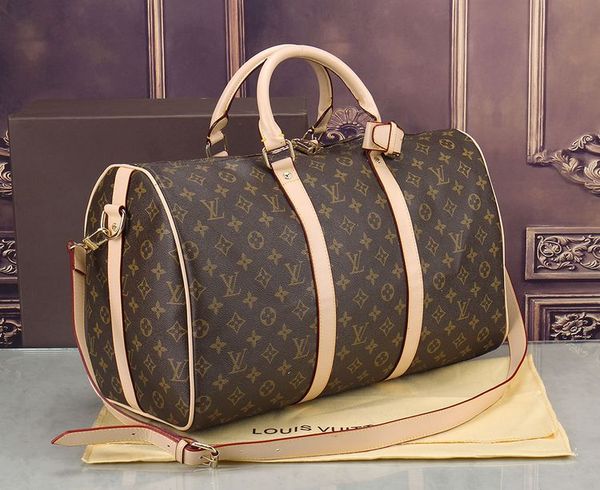 266 13 loui 13 vuitton handbag men leather luggage bag duffle bag for women houlder bag tote travel bag keepall 55 n413501, Black;brown
266 13 loui 13 vuitton handbag men leather luggage bag duffle bag for women houlder bag tote travel bag keepall 55 n413501, Black;brown