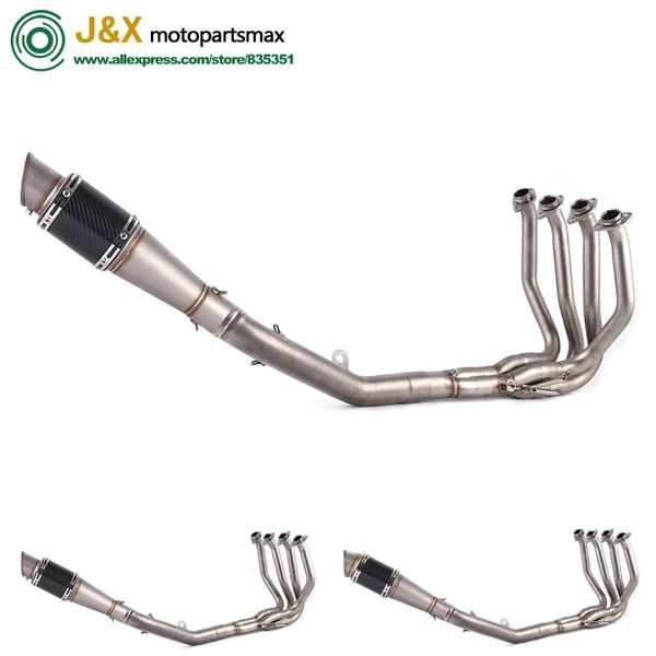full exhaust escape system slip-on for z800 motorcycle modified full middle link pipe
full exhaust escape system slip-on for z800 motorcycle modified full middle link pipe