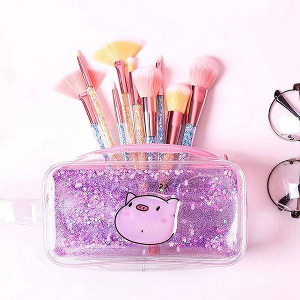 kawaii quicksand mermaid make up bag pencil bag transparent glitter coin purses for girls pen box school supplies
kawaii quicksand mermaid make up bag pencil bag transparent glitter coin purses for girls pen box school supplies