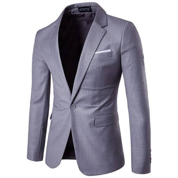 2019 new men's business casual slim fit blazers men cotton single buttons coats for male wedding autumn jacket plus size s-6xl, White;black
2019 new men's business casual slim fit blazers men cotton single buttons coats for male wedding autumn jacket plus size s-6xl, White;black