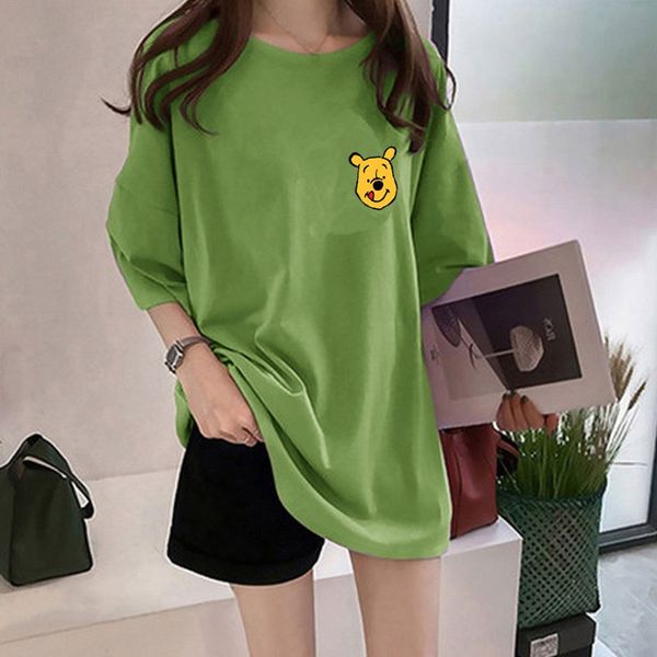 medium sleeve women's loose ins2020 summer large t-shirt edition medium and long t-shirt men's cotton fashion, White
medium sleeve women's loose ins2020 summer large t-shirt edition medium and long t-shirt men's cotton fashion, White